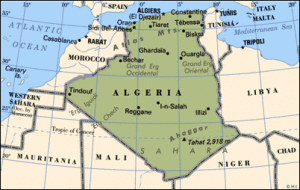 Algeria on the Map